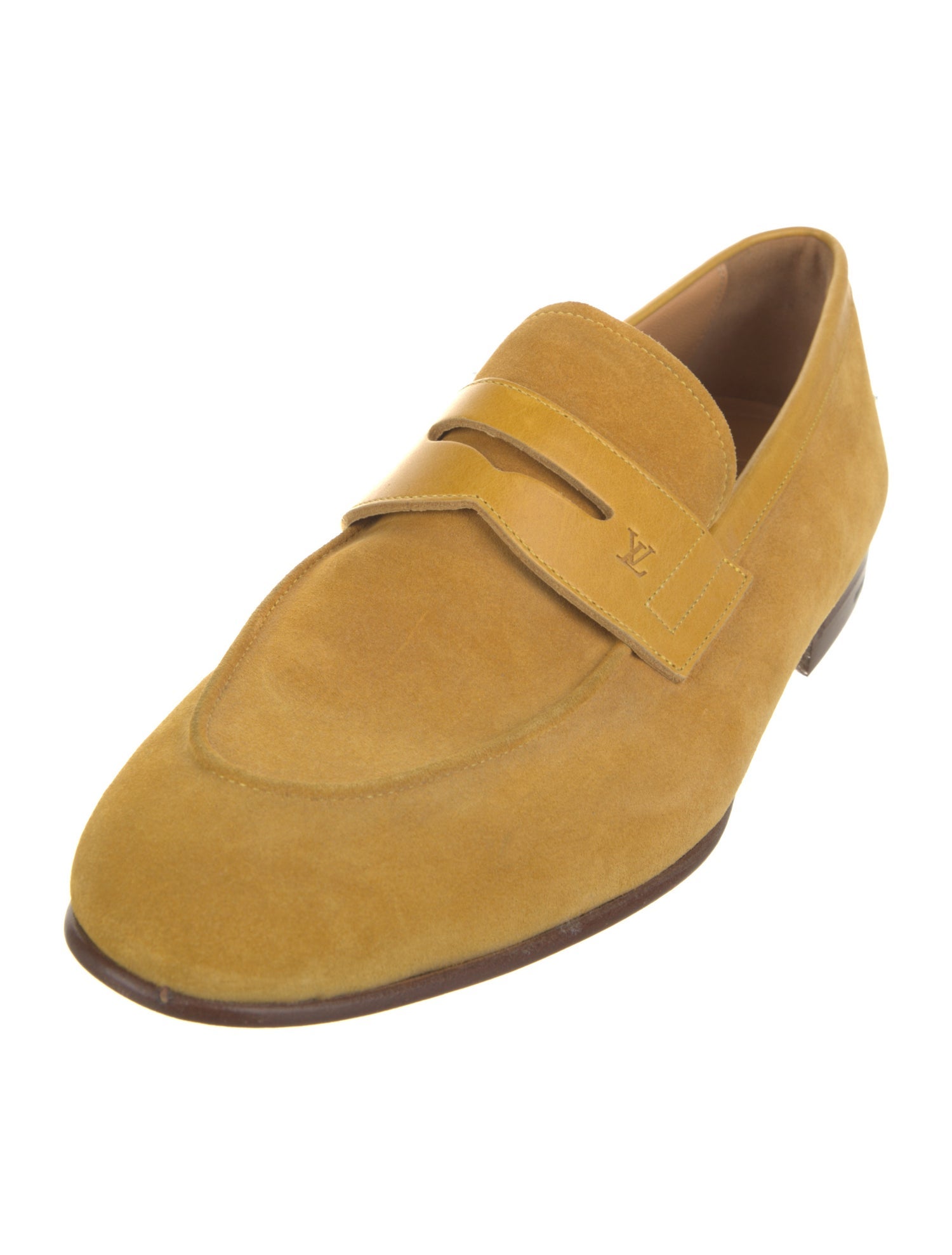 Louis Vuitton Suede Dress Loafers