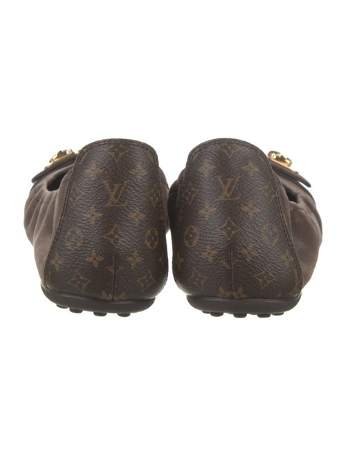 Louis Vuitton LV Monogram Leather Ballet Flats