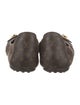 Louis Vuitton LV Monogram Leather Ballet Flats