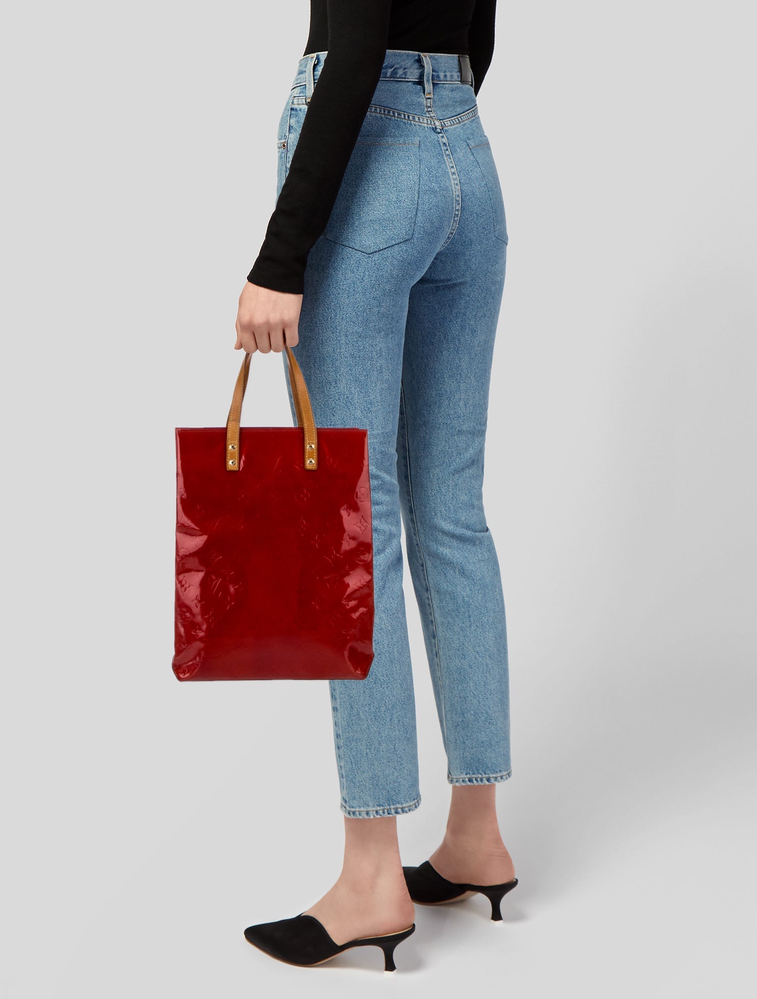 Louis Vuitton Monogram Vernis Reade MM Vintage