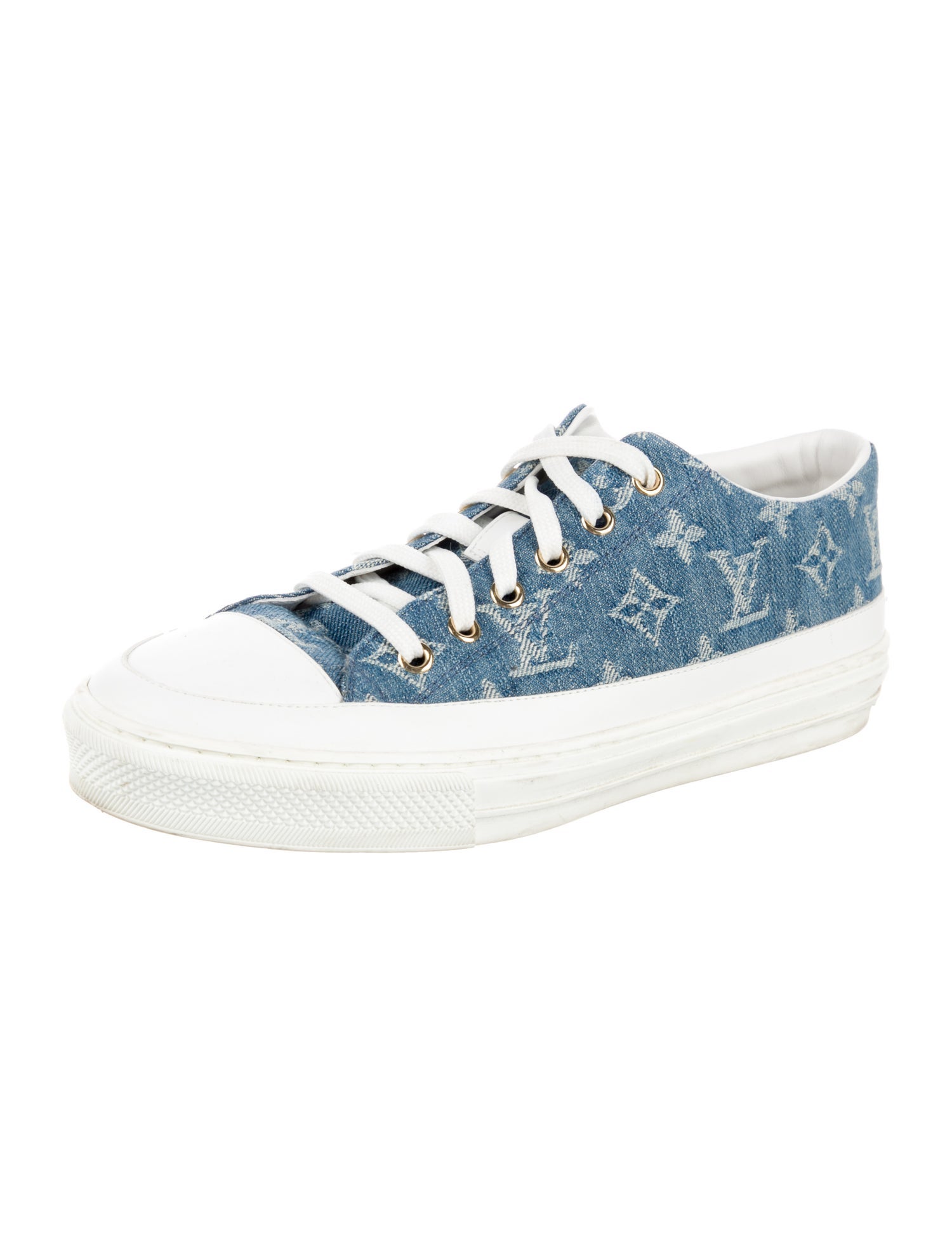 Louis Vuitton LV Monogram Denim Sneakers