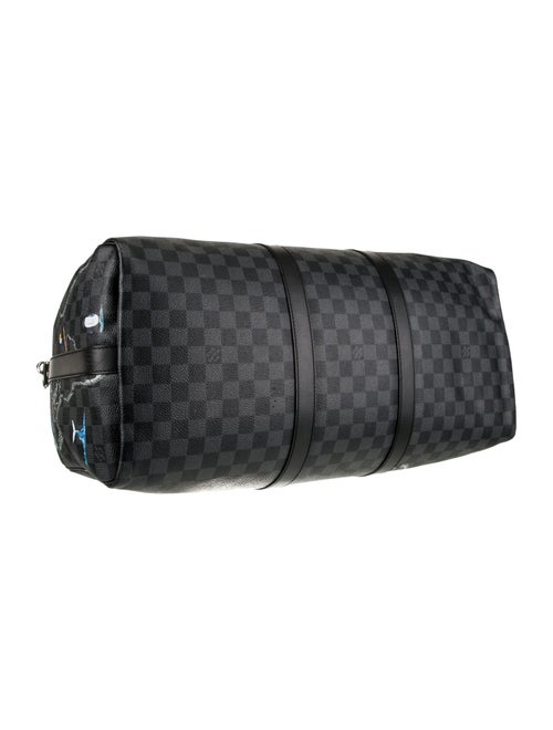 Louis Vuitton Damier Graphite Keepall Bandouliere 50