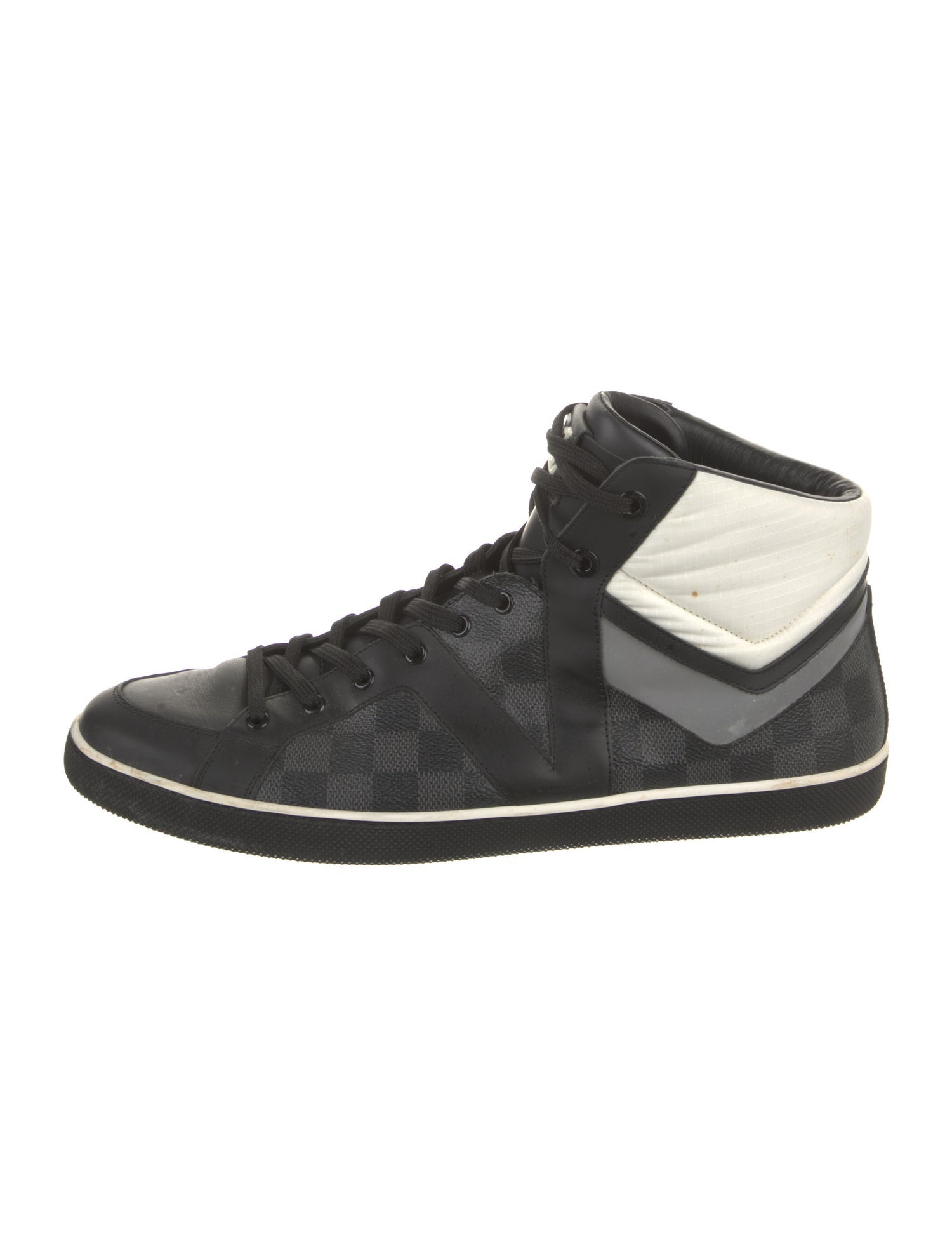 Louis Vuitton 2012 Damier Graphite Pattern Sneakers