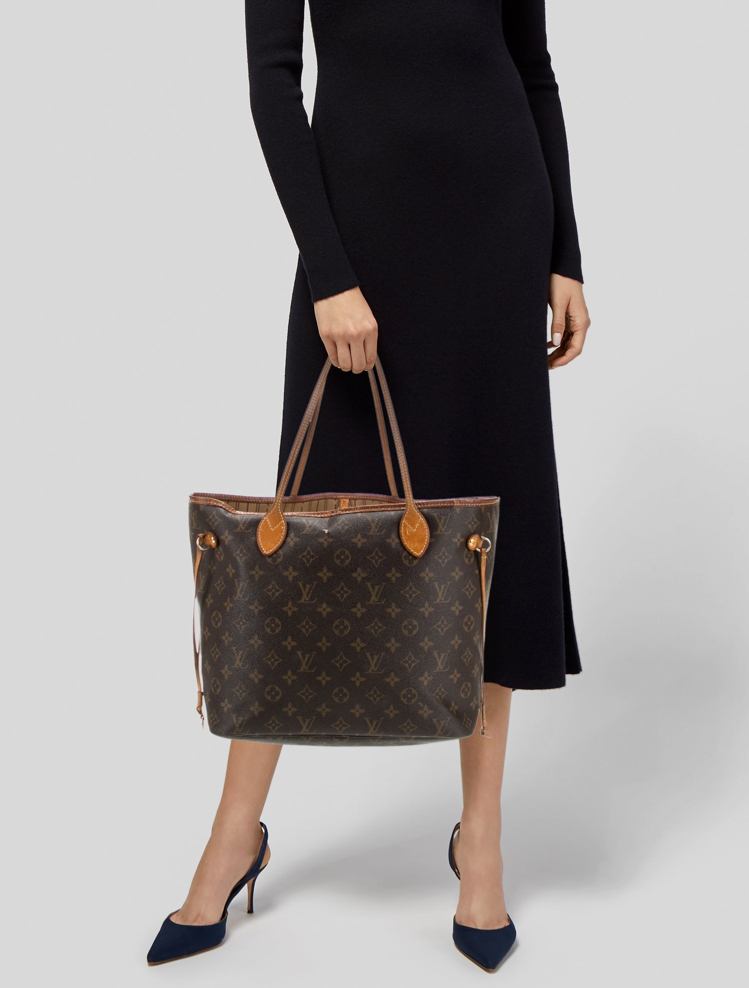 Louis Vuitton LV Monogram Neverfull MM Vintage