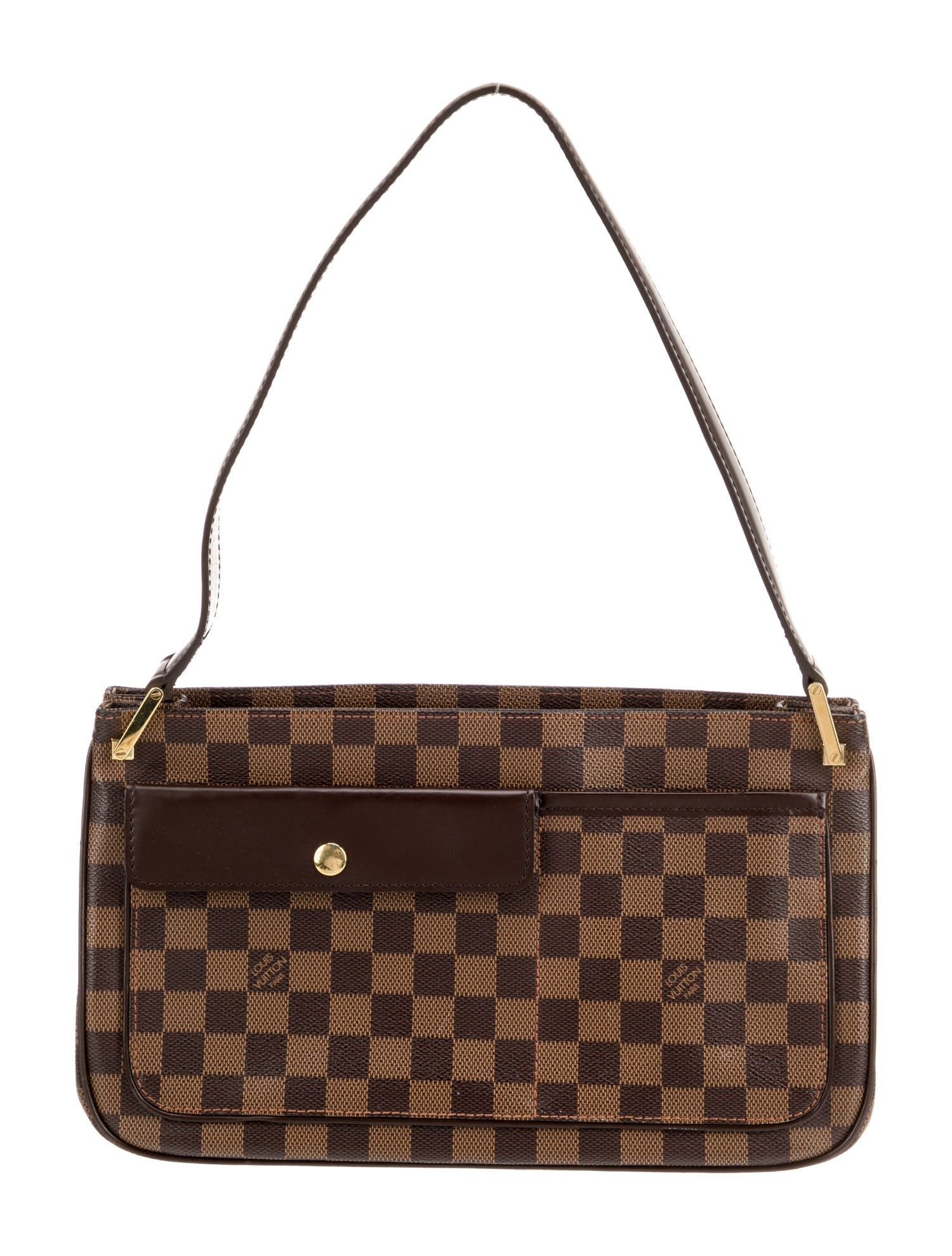 Louis Vuitton Damier Ebene Damier Ebene Canvas Aubagne Bag Vintage