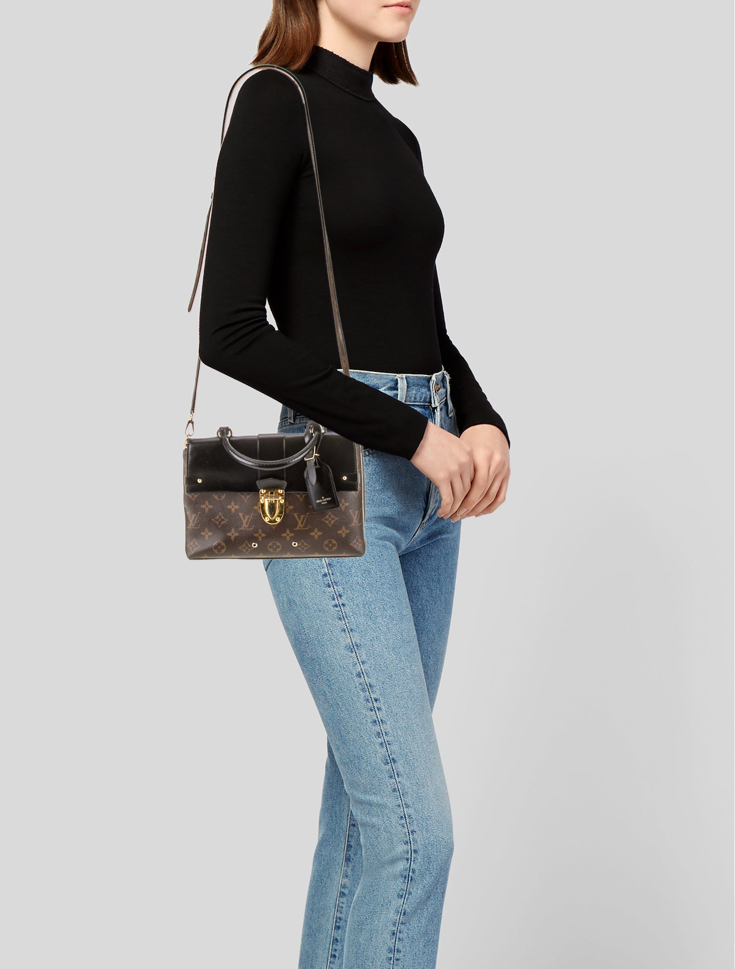 Louis Vuitton LV Monogram One Handle Flap MM