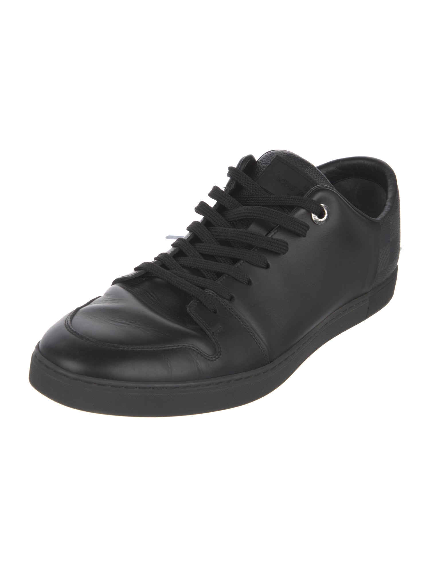 Louis Vuitton Damier Graphite Pattern Leather Sneakers