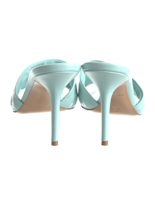 Louis Vuitton LV Monogram Leather Slides