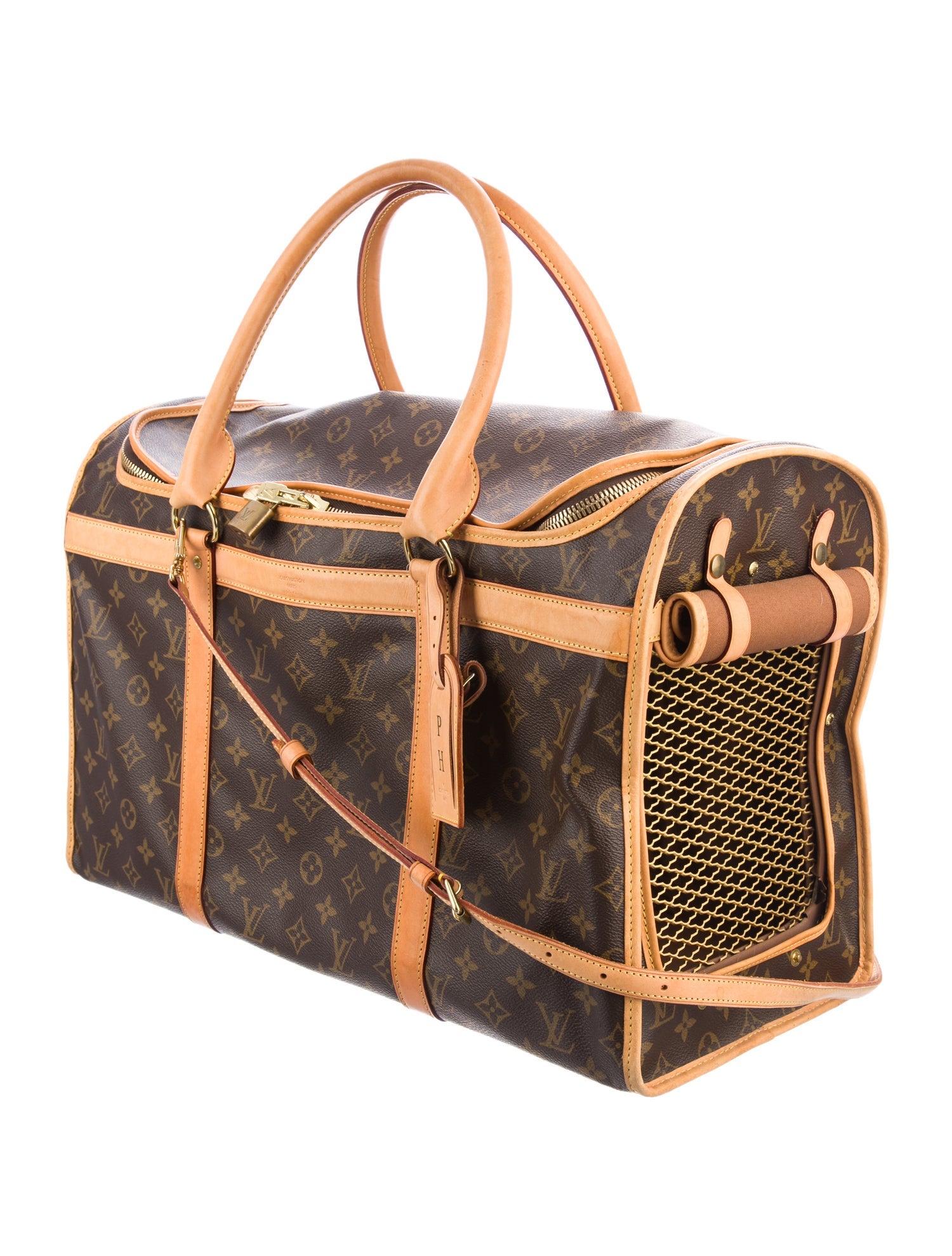 Louis Vuitton Monogram Sac Chien 50 Pet Carrier