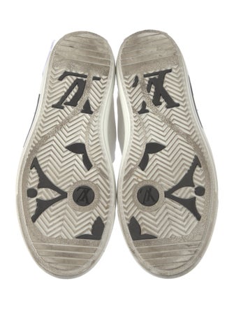 Louis Vuitton Leather Printed Sneakers