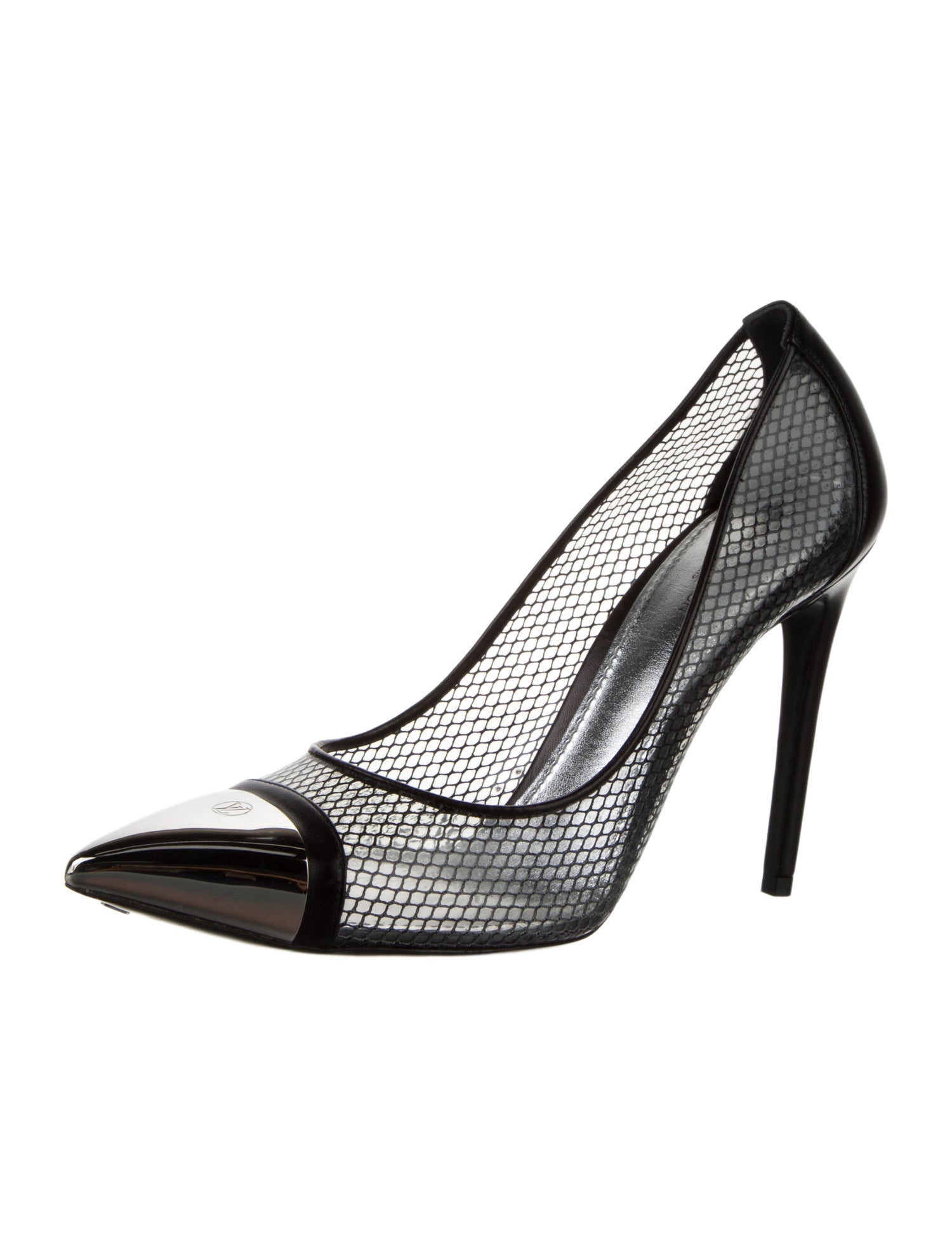 Louis Vuitton LV Monogram Leather Pumps
