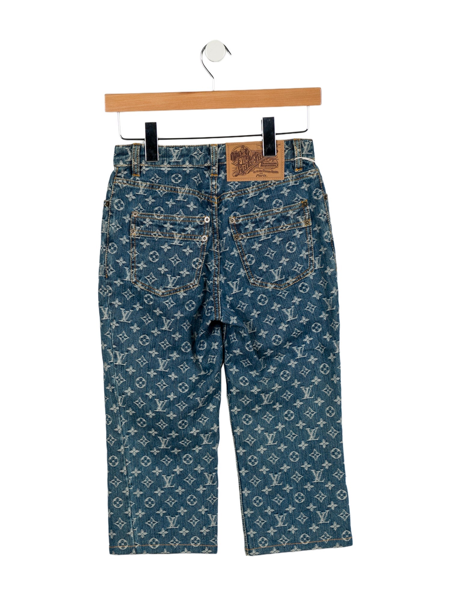 Louis Vuitton Low-Rise Straight Leg Jeans