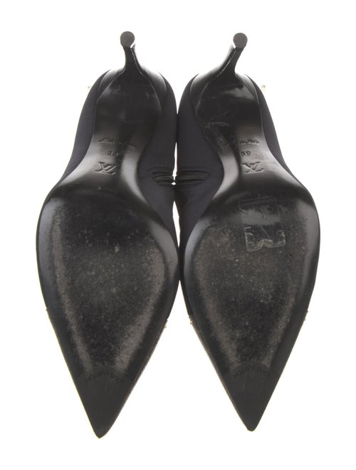 Louis Vuitton LV Monogram Studded Accents Sock Boots