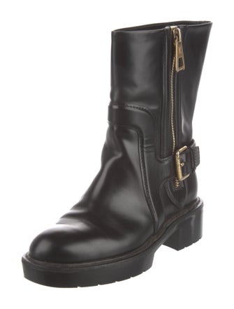 Louis Vuitton LV Monogram Leather Boots