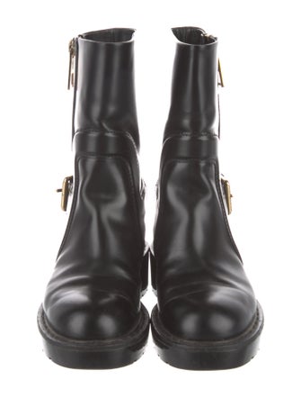 Louis Vuitton LV Monogram Leather Boots