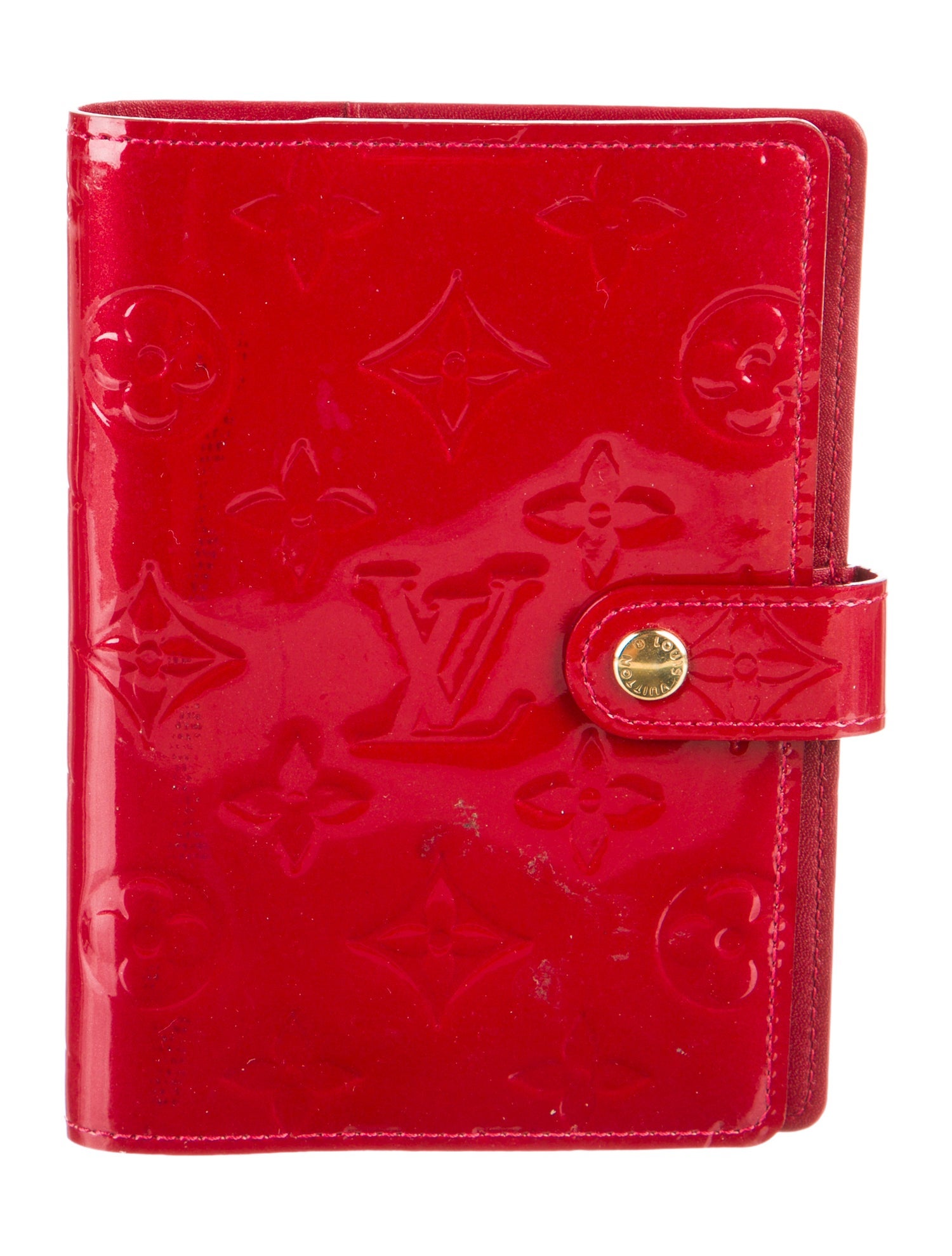 Louis Vuitton Monogram Vernis Small Ring Agenda Cover