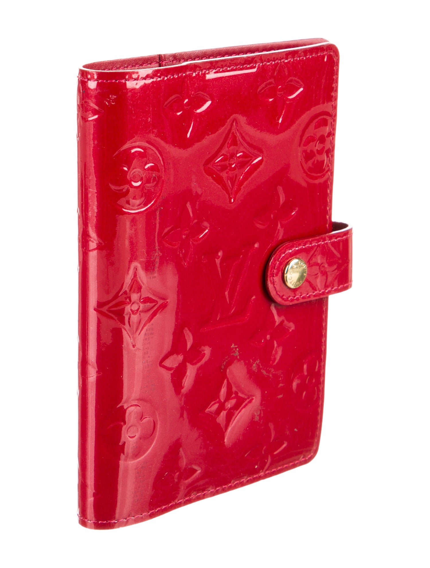 Louis Vuitton Monogram Vernis Small Ring Agenda Cover