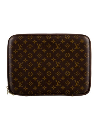 Louis Vuitton Leather Laptop Case