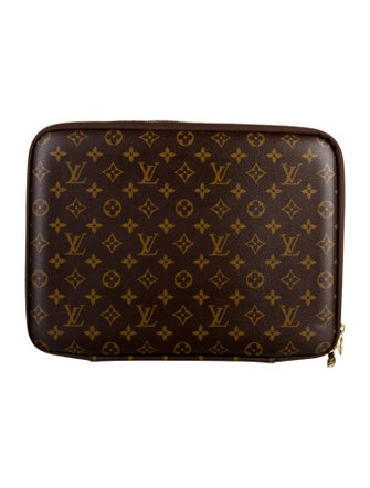 Louis Vuitton Leather Laptop Case