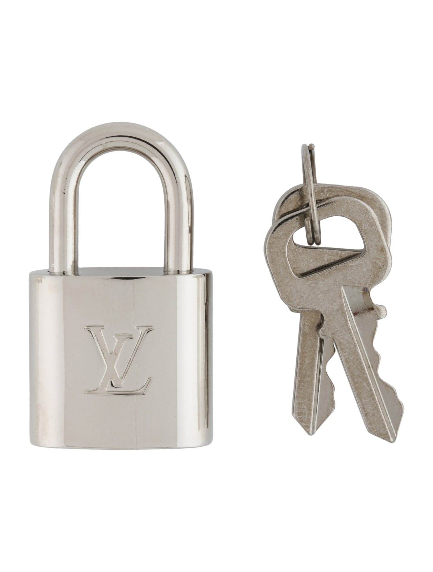 Louis Vuitton Palladium Lock & Key Set