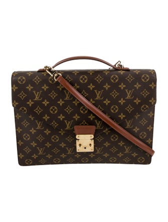 Louis Vuitton LV Monogram Porte-Documents Bandouliere Vintage
