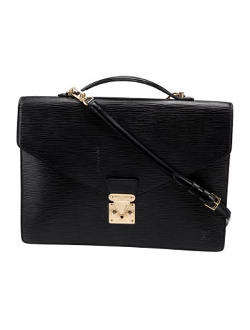 Louis Vuitton Briefcases Epi Leather Serviette Conseiller Vintage