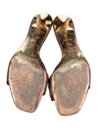 Louis Vuitton Signature Logo Canvas Slides