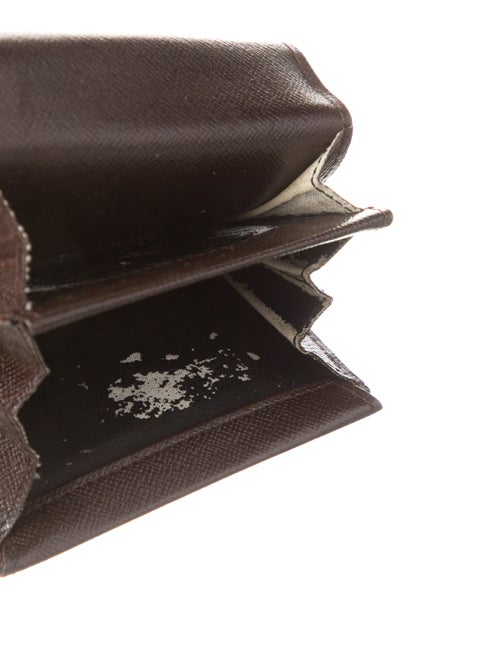 Louis Vuitton Damier Ebene Pattern Coated Canvas Key Holder