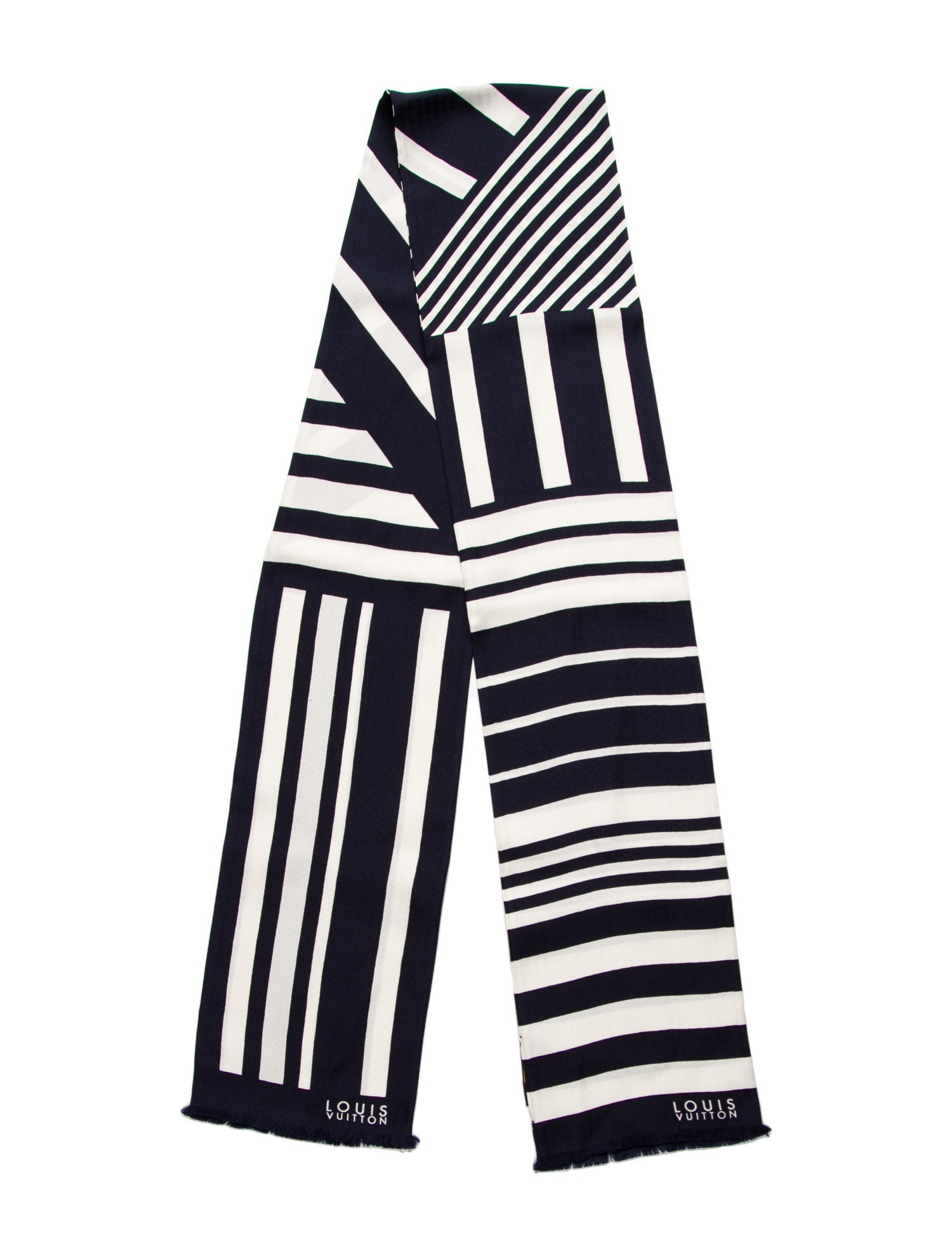 Louis Vuitton Striped Scarf