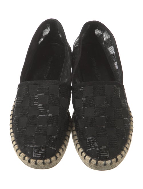 Louis Vuitton Whipstitch Trim Espadrilles