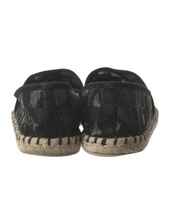 Louis Vuitton Whipstitch Trim Espadrilles