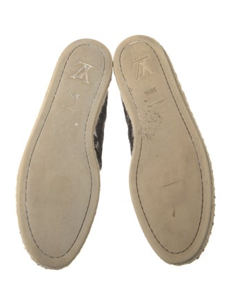 Louis Vuitton Whipstitch Trim Espadrilles