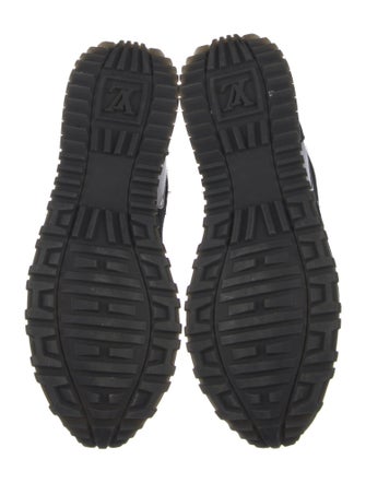 Louis Vuitton LV Monogram Suede Sneakers