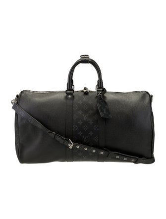 Louis Vuitton Monogram Eclipse Keepall Bandouliere 50