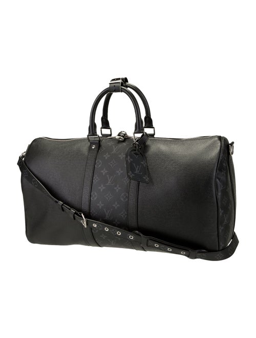Louis Vuitton Monogram Eclipse Keepall Bandouliere 50