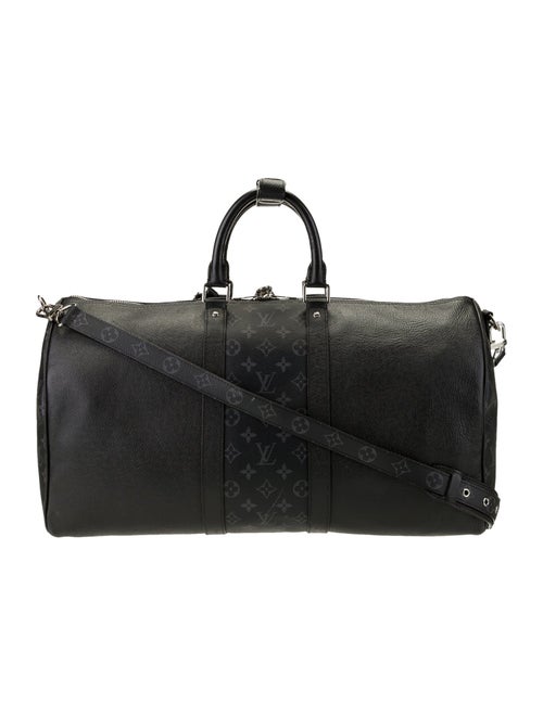 Louis Vuitton Monogram Eclipse Keepall Bandouliere 50