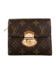 Louis Vuitton LV Monogram Coated Canvas Joey Wallet