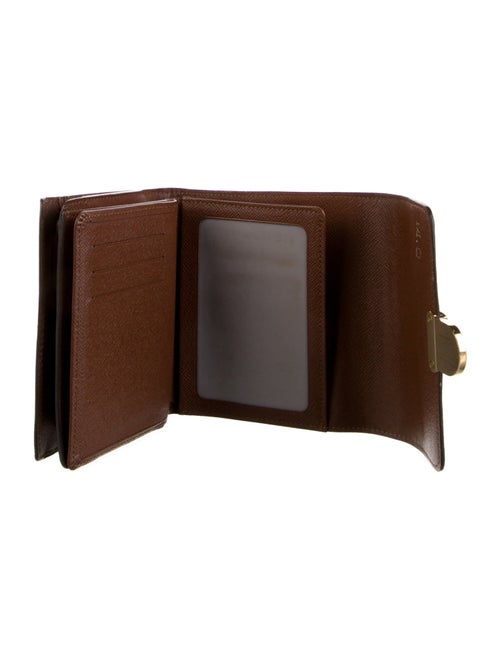 Louis Vuitton LV Monogram Coated Canvas Joey Wallet