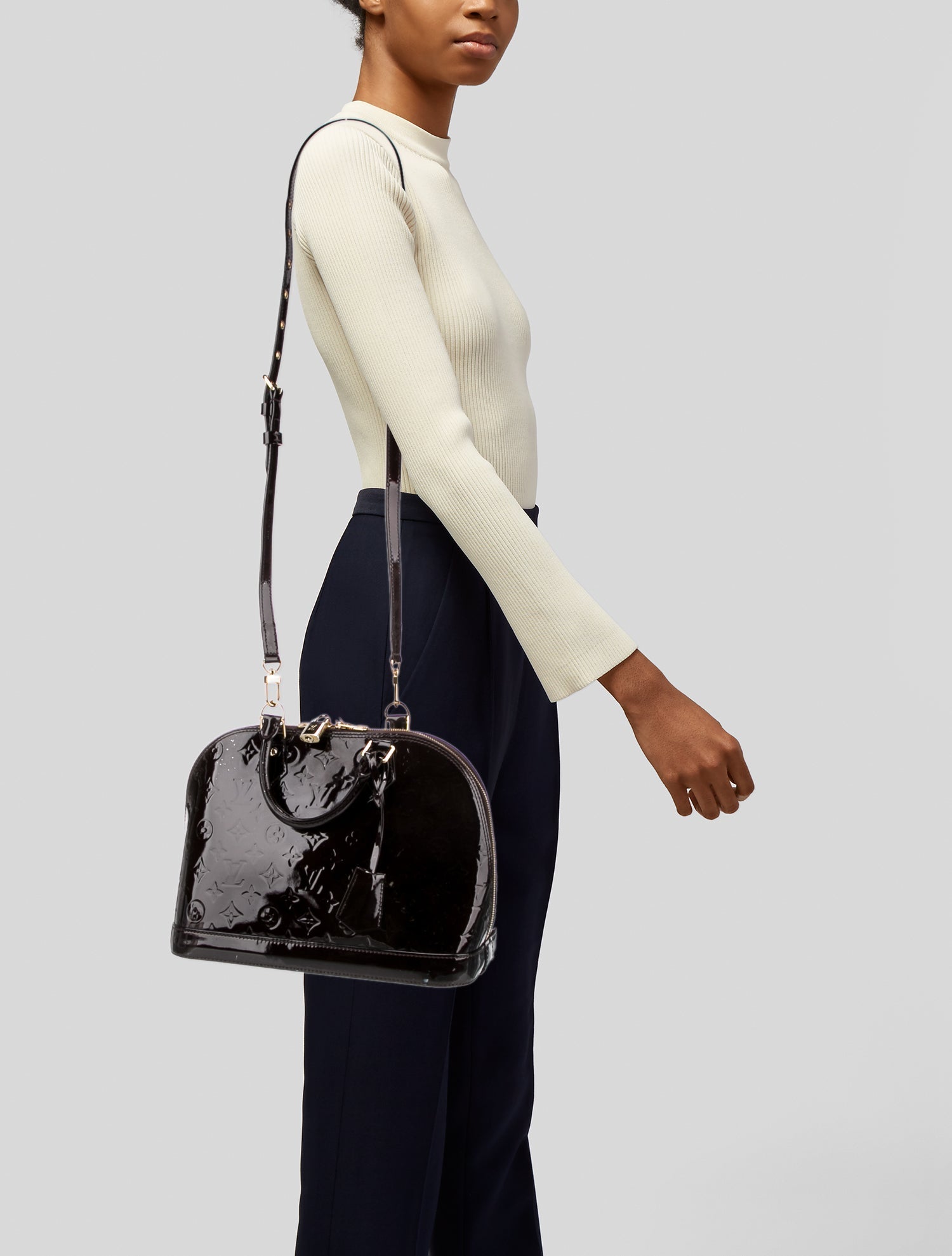 Louis Vuitton Monogram Vernis Alma PM