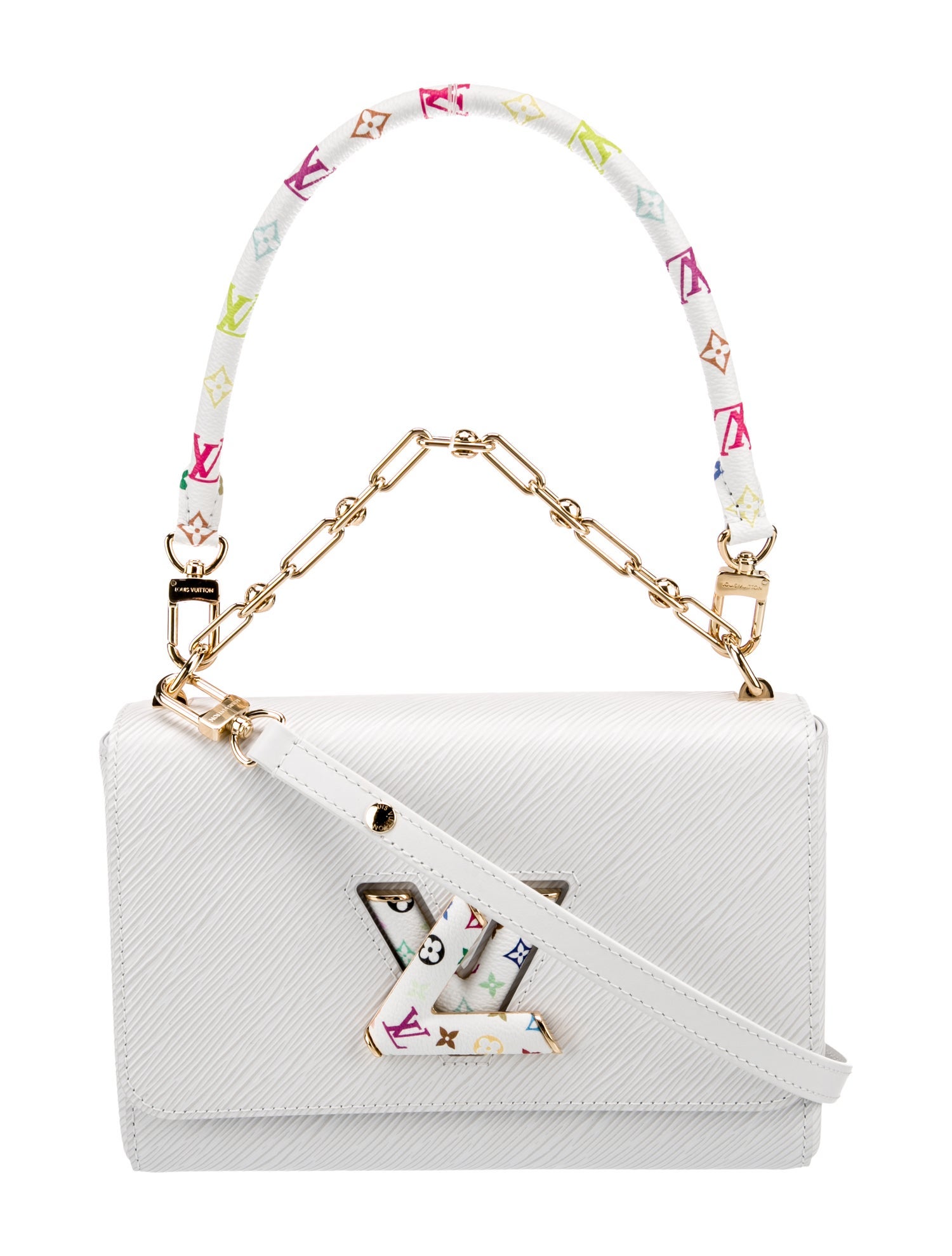 Louis Vuitton Multicolore Monogram Twist Slim MM 2025