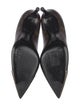 Louis Vuitton LV Monogram Leather Trim Embellishment Pumps
