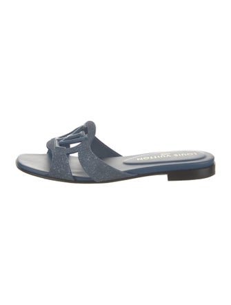 Louis Vuitton Cutout Accent Slides