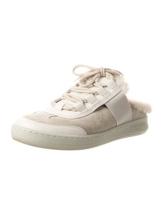 Louis Vuitton LV Monogram Suede Sneakers