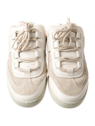 Louis Vuitton LV Monogram Suede Sneakers