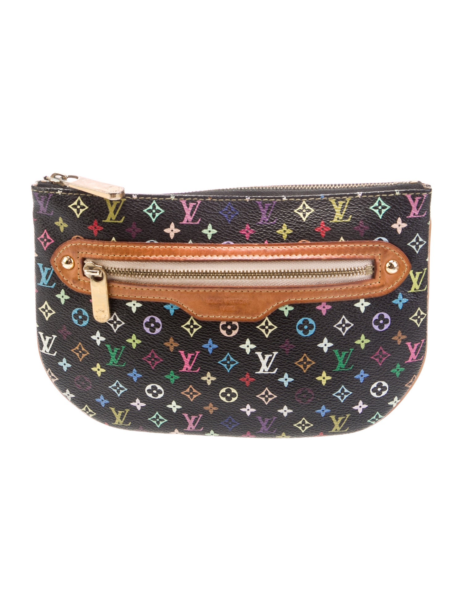 Louis Vuitton Multicolore Monogram Pochette Plate