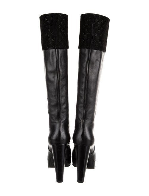 Louis Vuitton LV Monogram Leather Boots