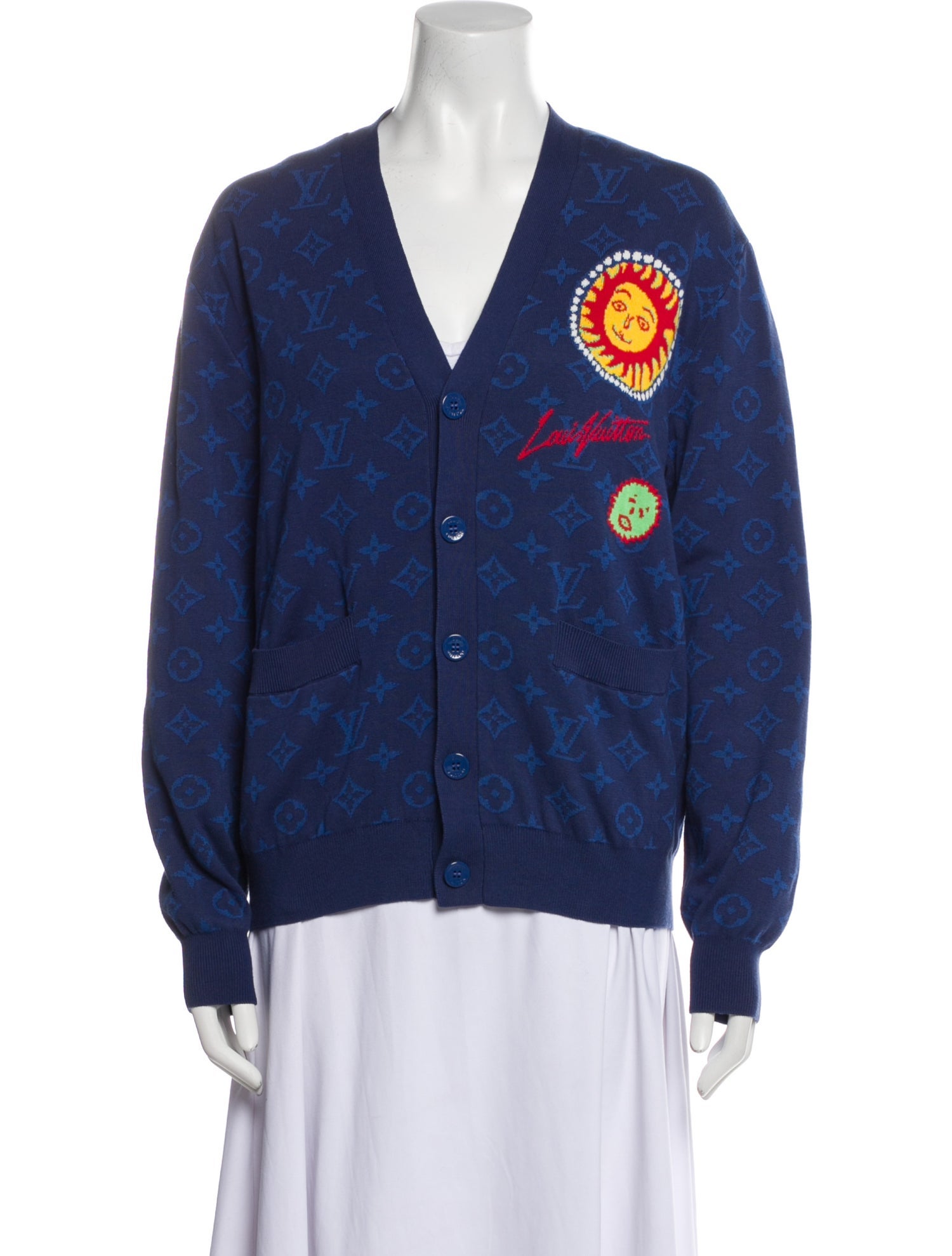 Louis Vuitton 2023 Printed Cardigan
