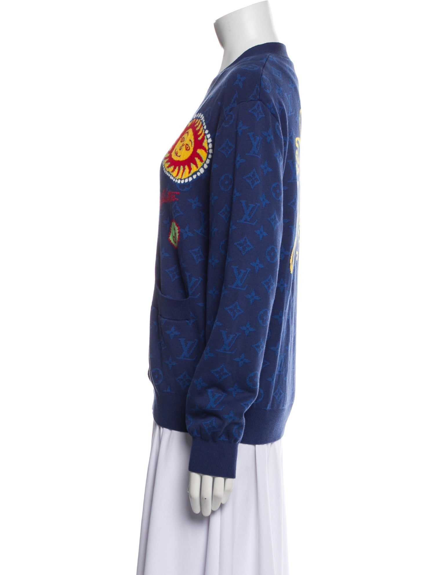 Louis Vuitton 2023 Printed Cardigan