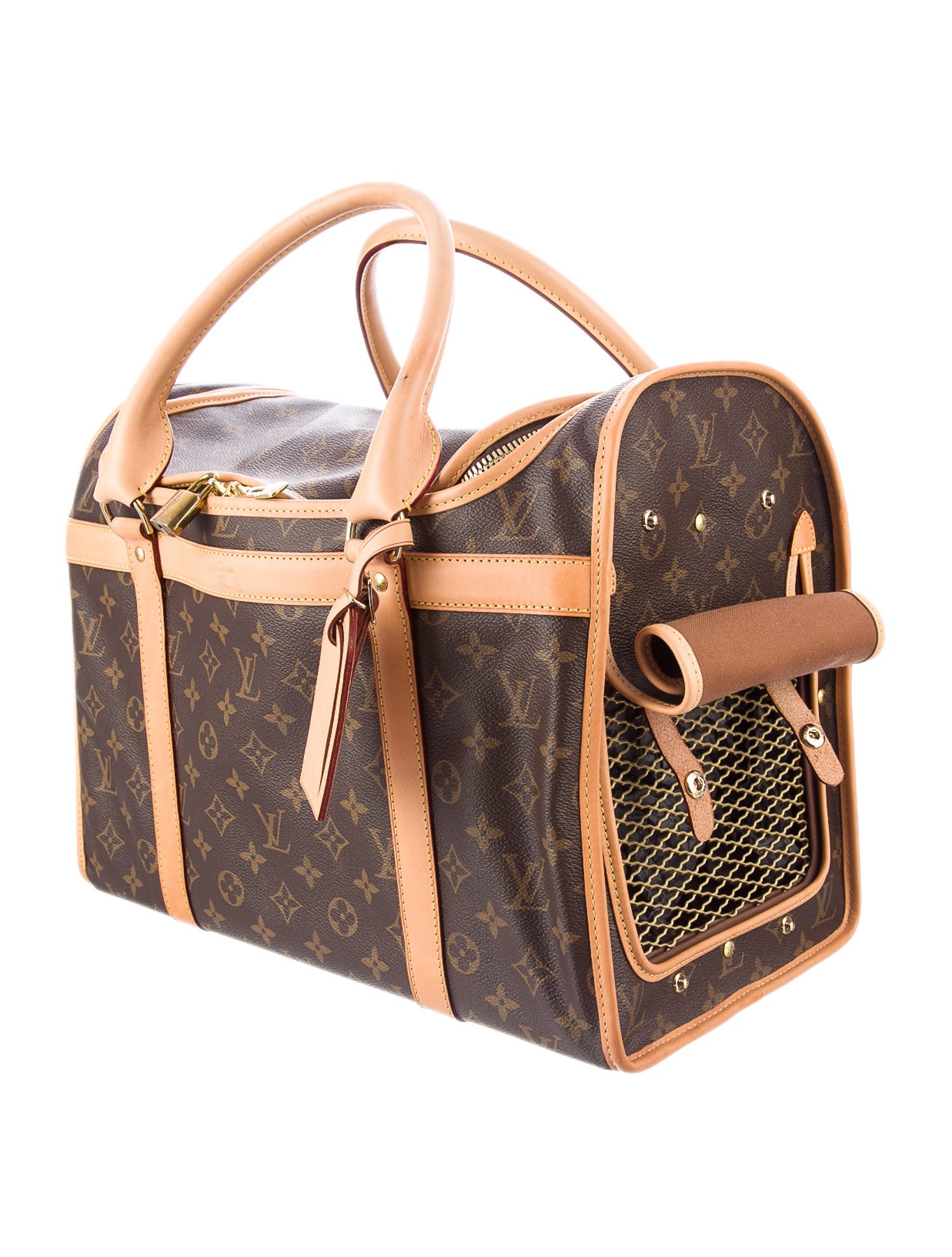 Louis Vuitton Monogram Sac Chien 40 Pet Carrier