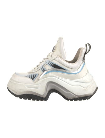 Louis Vuitton LV Monogram Leather Chunky Sneakers